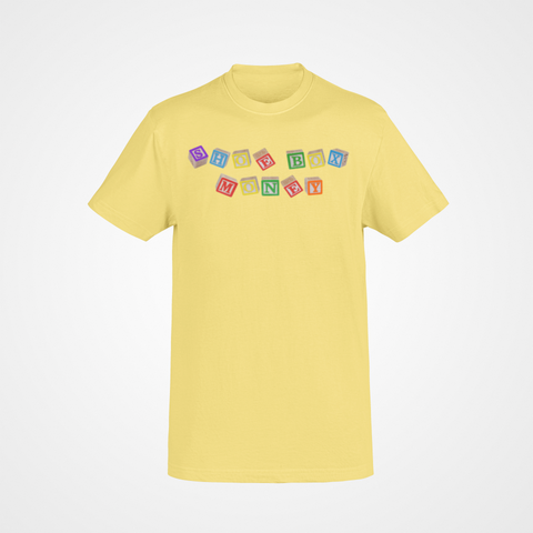 Shoe Box Money T Shirt Unisex (Block Edition) FREE SHIPPING